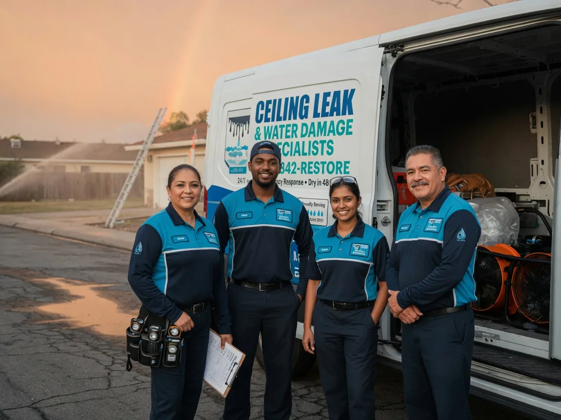 Ceiling Leak Cleanup company in Greensboro, PA